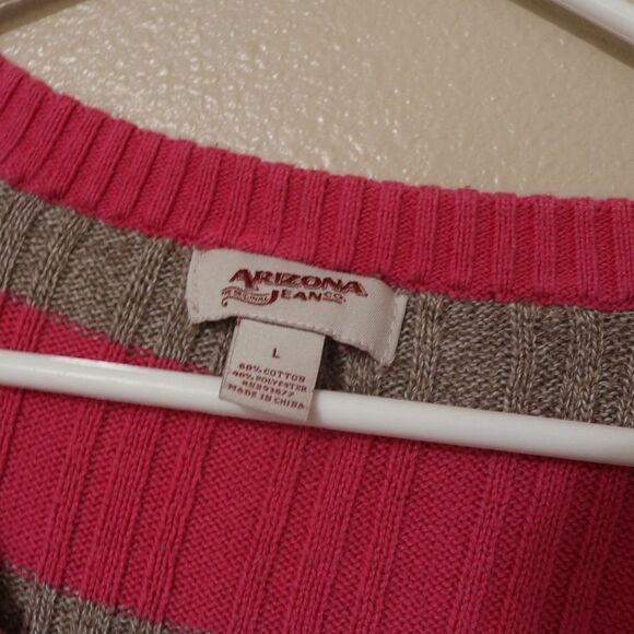 Arizona Striped Sweater Large - Picture 2 of 2